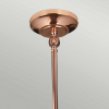 Industralna lampa sufitowa/kinkiet na wysięgniku w kolorze polerowanej miedzi Provence PV-GWP-CPR Elstead Lighting